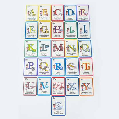 Halo's ABC's of HBCUs Cards (1 order per transaction only)